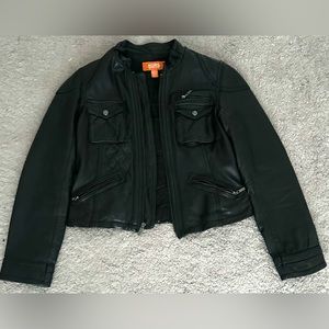 Michael Kors women’s leather jacket. Size medium.